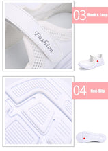 Load image into Gallery viewer, Summer Breathable Womens Sneakers Walking Sporty Mesh Sport Running Light Flats Casual Vulcanize Simple Shoes Spring Comfortable Espadrilles Luxury Design Espadrilles
