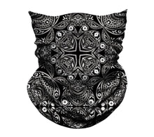 Load image into Gallery viewer, Summer Cool Printed Half Mask Bandana Face Cover Neck Gaiter Bike Outdoor Sport Fishing Cycling Ski Hiking Tube Scarf Men Women  Headband Scarf Military Shamash Tactical Desert Keffiyeh Head Neck Scarf Neck Gaiter Headwear for Men Women
