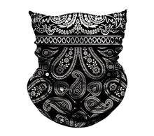 Load image into Gallery viewer, Summer Cool Printed Half Mask Bandana Face Cover Neck Gaiter Bike Outdoor Sport Fishing Cycling Ski Hiking Tube Scarf Men Women  Headband Scarf Military Shamash Tactical Desert Keffiyeh Head Neck Scarf Neck Gaiter Headwear for Men Women
