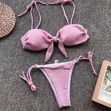 Load image into Gallery viewer, Summer Cute Vintage Women's Swimsuit Bikini Split Swimwear Women's Swimwear Women's 2-piece Beachwear Loose Bikini Fashion  Retro Bikini  Fashion Beachwear Summer Spa Beach Surf Sport

