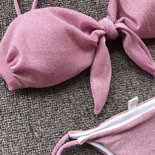 Load image into Gallery viewer, Summer Cute Vintage Women's Swimsuit Bikini Split Swimwear Women's Swimwear Women's 2-piece Beachwear Loose Bikini Fashion  Retro Bikini  Fashion Beachwear Summer Spa Beach Surf Sport
