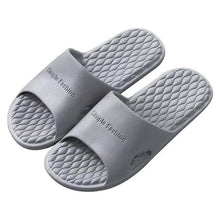 Load image into Gallery viewer, Summer Home Mens Slippers Simple Black White Shoes Non-Slip Bathroom Slides Flip Flops Indoor Women Slippers Soft Slides Slippers For Men Cloud Cushioned Slides Thick Non-Slip Pool Gym House Slipper
