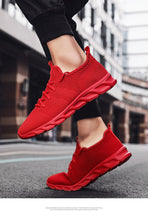 Load image into Gallery viewer, Summer Men's Casual Light Sneaker Outdoor Breathable Mesh Fashion Sports White Popular Style Running Casual Sneakers Couple Walk Sport Running Athletic Non Slip Fashion Sneakers
