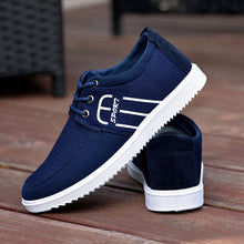 Load image into Gallery viewer, Summer Mens Casual Elegant Business Shoes Breathable Canvas Shoes Fashion Casual Shoes Fashion Sneakers Breathable Comfort Walking Shoes Modern Design
