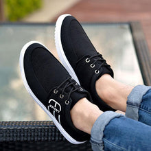 Load image into Gallery viewer, Summer Mens Casual Elegant Business Shoes Breathable Canvas Shoes Fashion Casual Shoes Fashion Sneakers Breathable Comfort Walking Shoes Modern Design
