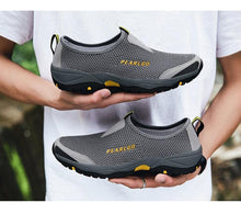 Load image into Gallery viewer, Summer Mesh Beach Men Shoes  Lightweight Breathable Walking Footwear New Slip-On Comfortable Outdoor Walking Footwear Non-Slip Running Climbing Shoes Sneakers Lightweight Breathable Walking Shoes
