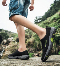 Load image into Gallery viewer, Summer Mesh Beach Men Shoes  Lightweight Breathable Walking Footwear New Slip-On Comfortable Outdoor Walking Footwear Non-Slip Running Climbing Shoes Sneakers Lightweight Breathable Walking Shoes
