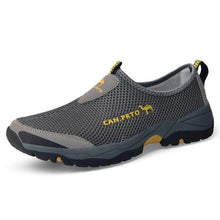 Load image into Gallery viewer, Summer Mesh Beach Men Shoes  Lightweight Breathable Walking Footwear New Slip-On Comfortable Outdoor Walking Footwear Non-Slip Running Climbing Shoes Sneakers Lightweight Breathable Walking Shoes
