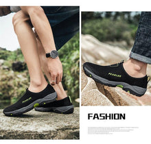 Load image into Gallery viewer, Summer Mesh Beach Men Shoes  Lightweight Breathable Walking Footwear New Slip-On Comfortable Outdoor Walking Footwear Non-Slip Running Climbing Shoes Sneakers Lightweight Breathable Walking Shoes

