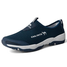 Load image into Gallery viewer, Summer Mesh Beach Men Shoes  Lightweight Breathable Walking Footwear New Slip-On Comfortable Outdoor Walking Footwear Non-Slip Running Climbing Shoes Sneakers Lightweight Breathable Walking Shoes
