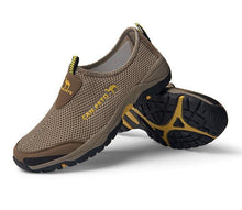 Load image into Gallery viewer, Summer Mesh Beach Men Shoes  Lightweight Breathable Walking Footwear New Slip-On Comfortable Outdoor Walking Footwear Non-Slip Running Climbing Shoes Sneakers Lightweight Breathable Walking Shoes
