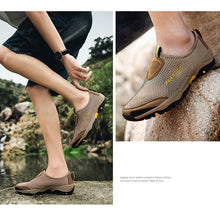 Load image into Gallery viewer, Summer Mesh Beach Men Shoes  Lightweight Breathable Walking Footwear New Slip-On Comfortable Outdoor Walking Footwear Non-Slip Running Climbing Shoes Sneakers Lightweight Breathable Walking Shoes
