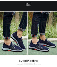 Load image into Gallery viewer, Summer Mesh Men's Sneakers Lightweight Men Shoes Tenis Walking Breathable Slip On Espadrilles Men Breathable Autumn Summer Mesh Shoes Sneakers Fashionable Design Espadrilles
