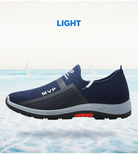 Load image into Gallery viewer, Summer Mesh Men's Sneakers Lightweight Men Shoes Tenis Walking Breathable Slip On Espadrilles Men Breathable Autumn Summer Mesh Shoes Sneakers Fashionable Design Espadrilles
