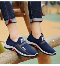 Load image into Gallery viewer, Summer Mesh Men's Sneakers Lightweight Men Shoes Tenis Walking Breathable Slip On Espadrilles Men Breathable Autumn Summer Mesh Shoes Sneakers Fashionable Design Espadrilles
