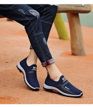 Load image into Gallery viewer, Summer Mesh Men's Sneakers Lightweight Men Shoes Tenis Walking Breathable Slip On Espadrilles Men Breathable Autumn Summer Mesh Shoes Sneakers Fashionable Design Espadrilles
