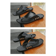 Load image into Gallery viewer, Summer Modern Design Men Flip-Flops For Beach Slippers Classic Brown Sandals Comfortable Casual Beach Outdoor Slippers For Men
