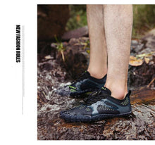 Load image into Gallery viewer, Summer Outdoor Mens Sports Water Shoes Non-Slip Beach Shoes Barefoot Upstream Shoes Quick-Dry Aqua Sock Barefoot For Beach Swim River Pool Lake Hiking Kayaking Surfing
