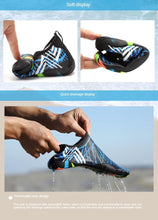 Load image into Gallery viewer, Summer Outdoor Mens Sports Water Shoes Non-Slip Beach Shoes Barefoot Upstream Shoes Quick-Dry Aqua Sock Barefoot For Beach Swim River Pool Lake Hiking Kayaking Surfing
