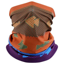 Load image into Gallery viewer, Summer Printed Bandana Hiking Neck Gaiter Hunting Half Face Cover Cycling Running Tube Scarf Fishing Sports Cool Mask Men Women Outdoor Sports Face Mask Dustproof Winter Hiking Scarves Half Mask Balaclava Ski Mask with Ear Loop
