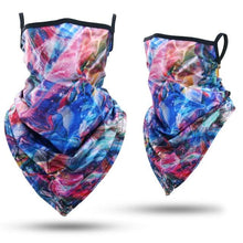 Load image into Gallery viewer, Summer Printed Triangle Bandana Running Bicycle Half Face Masks  Hunting Ski Hiking Fishing Cycling Snowboard Men Headband MTB Fishing Mask Night Reflection Bike Paintball Mask Outdoor Hunting Shamash Scarf Men Women
