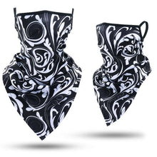 Load image into Gallery viewer, Summer Printed Triangle Bandana Running Bicycle Half Face Masks  Hunting Ski Hiking Fishing Cycling Snowboard Men Headband MTB Fishing Mask Night Reflection Bike Paintball Mask Outdoor Hunting Shamash Scarf Men Women
