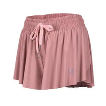 Load image into Gallery viewer, Summer Running Shorts Women 2 In 1 Marathon Quick Dry Shorts Gym Loose Sport Breathable Yoga Shorts
