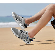 Load image into Gallery viewer, Summer Sport Mens Casual Workout Shoes Air Mesh Sneakers Fashion Foam Footwear Black Beach Water Fisherman Breathable Men Jogging Tennis Sport Sneakers
