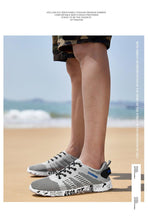 Load image into Gallery viewer, Summer Sport Mens Casual Workout Shoes Air Mesh Sneakers Fashion Foam Footwear Black Beach Water Fisherman Breathable Men Jogging Tennis Sport Sneakers
