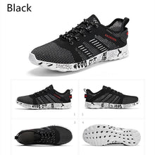 Load image into Gallery viewer, Summer Sport Mens Casual Workout Shoes Air Mesh Sneakers Fashion Foam Footwear Black Beach Water Fisherman Breathable Men Jogging Tennis Sport Sneakers
