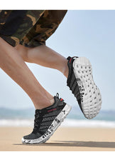 Load image into Gallery viewer, Summer Sport Mens Casual Workout Shoes Air Mesh Sneakers Fashion Foam Footwear Black Beach Water Fisherman Breathable Men Jogging Tennis Sport Sneakers
