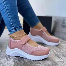 Load image into Gallery viewer, Summer Women Casual Sneakers  Mesh Breathable Platform Non Slip Tenis Shoes Breathable Flat Shoes Summer Outdoor Slip On Fashion Espadrilles
