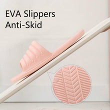 Load image into Gallery viewer, Summer Women Indoor Slippers Floor Flat Shoes Indoor Eva Flip Flops Non-Slip Bathroom Home Slippers Quick Drying Sandals EVA Anti-slip Open Toe Soft Slippers Shoes Pool Slippers
