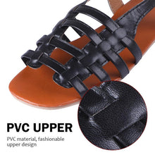 Load image into Gallery viewer, Summer Women's Sandals Fashion Fat Bottom Female Clip Toe Shoes Outdoor Beach Sandal Flat Sandal Ankle Strap Open Toe Breathable Summer Sandals Adjustable Buckle Strap Women Sandals
