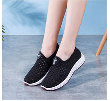 Load image into Gallery viewer, Summer Womens Shoes Breathable Mesh Sneakers Slip On Flats Espadrilles Fashion Trainers Women Comfortable Pink Couple Shoes Outdoor Walking Footwear Shoes
