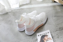 Load image into Gallery viewer, Summer Womens Shoes Mesh Light Breathable Sneakers Flats Casual Trainers Walking Shoes Sport Women Mesh Running Casual Slip On Flats Sneakers

