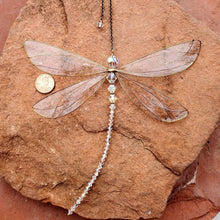 Load image into Gallery viewer, Sun Catcher Ornament Window Crystal Guardian Angel Wing  Prism Pendant Rainbow Maker Collection Crystal Dragonflys Sun-catcher Wind Chimes Home Garden Hanging Decor Gifts Photography Prop Festival Decoration
