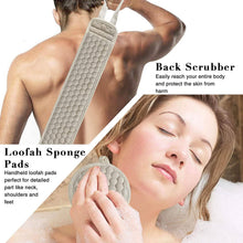 Load image into Gallery viewer, Suntee Exfoliating Back Scrubber and Exfoliating Sponge Pad
