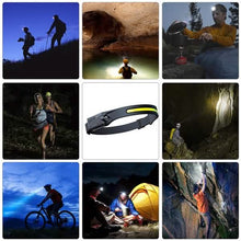Load image into Gallery viewer, Super Bright LED Headlamp Flashlight Rechargeable

