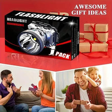 Load image into Gallery viewer, Super Bright USB Charging Headlight

