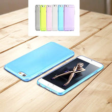 Load image into Gallery viewer, Super Flexible Clear TPU Case For iPhone 6/6s or iPhone 6/6s Plus
