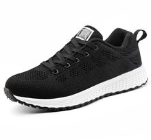 Load image into Gallery viewer, Super Light Sneakers For Women Vulcanize Sport Walking White Sneakers Women Casual Flats Elegant Soft Walking Shoes Breathable Non Slip Comfortable Sneakers
