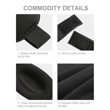 Load image into Gallery viewer, Super Smooth  Eye Shade Sleeping Mask Cover Natural Silk Blindfold For Sleep Comfortable for Full Blackout Sleep Eye Mask With Adjustable Strap
