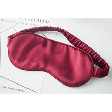 Load image into Gallery viewer, Super Smooth  Mulberry Silk Sleep Eye Mask &amp; Blindfold With Elastic Strap Travel Eye Patch Soft Nap Eye Patch  Eye Cover Eyeshade for Night Sleeping Mask For Women
