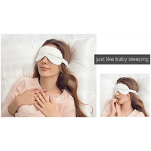 Load image into Gallery viewer, Super Smooth  Mulberry Silk Sleep Eye Mask &amp; Blindfold With Elastic Strap Travel Eye Patch Soft Nap Eye Patch  Eye Cover Eyeshade for Night Sleeping Mask For Women
