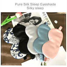 Load image into Gallery viewer, Super Smooth  Mulberry Silk Sleep Eye Mask &amp; Blindfold With Elastic Strap Travel Eye Patch Soft Nap Eye Patch  Eye Cover Eyeshade for Night Sleeping Mask For Women
