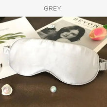 Load image into Gallery viewer, Super Smooth  Mulberry Silk Sleep Eye Mask &amp; Blindfold With Elastic Strap Travel Eye Patch Soft Nap Eye Patch  Eye Cover Eyeshade for Night Sleeping Mask For Women
