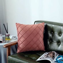 Load image into Gallery viewer, Super Soft Velvet Square Decorative Pillowcase
