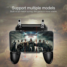 Load image into Gallery viewer, Sustainable Black Joystick Trigger Gamepad Controller Compatible With Smartphone Mobile Cellphone Portable Holder Quality Gaming Pads

