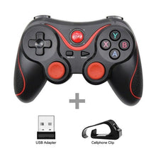 Load image into Gallery viewer, Sustainable White Wireless Joystick Gamepad PC Game Controller Support Bluetooth BT3.0 Compatible With Mobile Phone Tablet Wireless Controller Game Controller Gamepad Joystick Compatible With Slim 360 PC Windows 7 8 10 (White)
